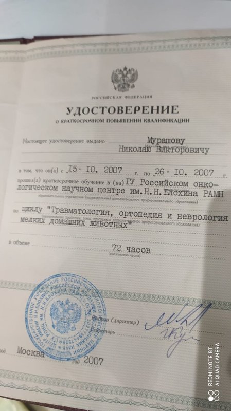 Документ или сертификат