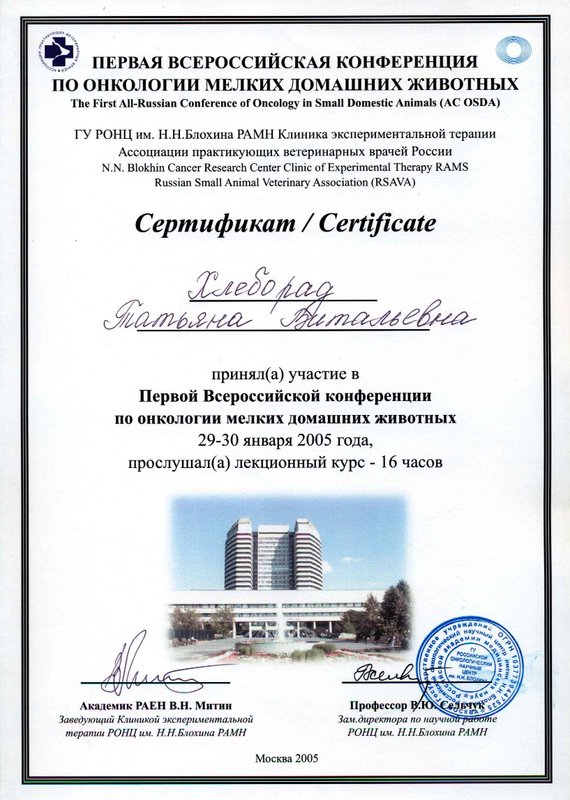 Документ или сертификат