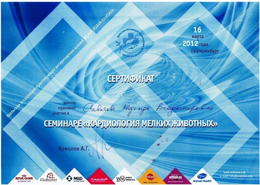 Документ или сертификат