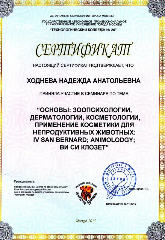 Документ или сертификат