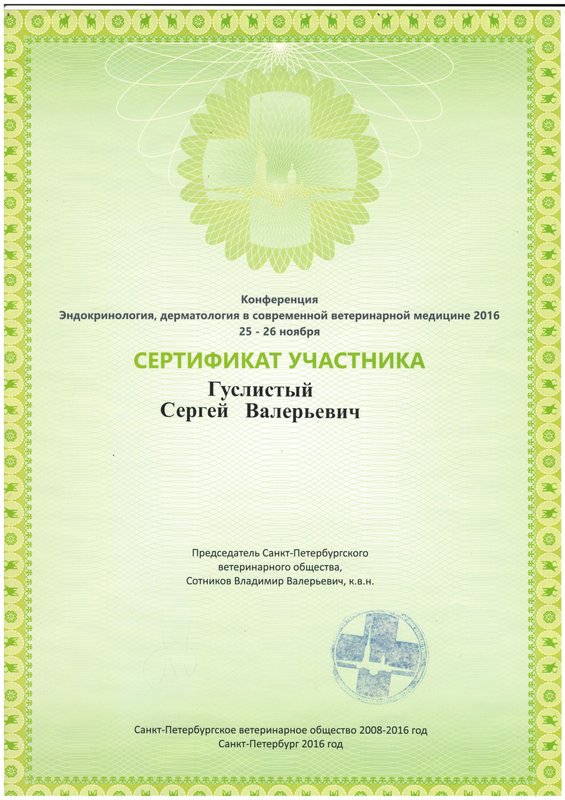Документ или сертификат