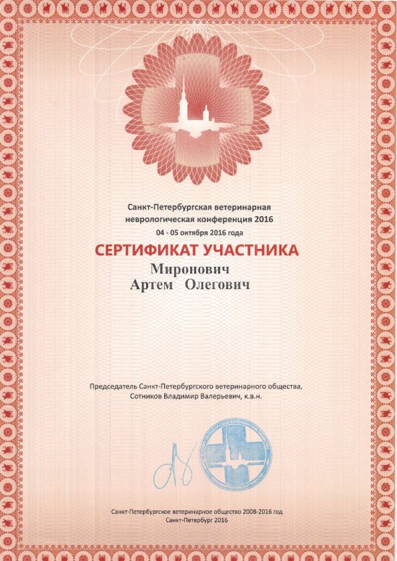 Документ или сертификат