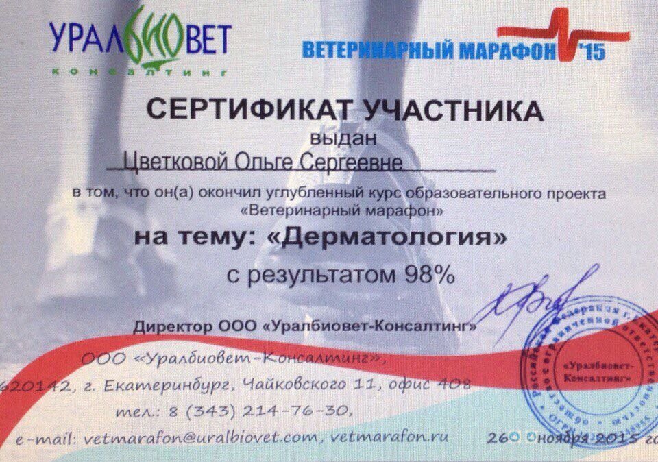 Документ или сертификат