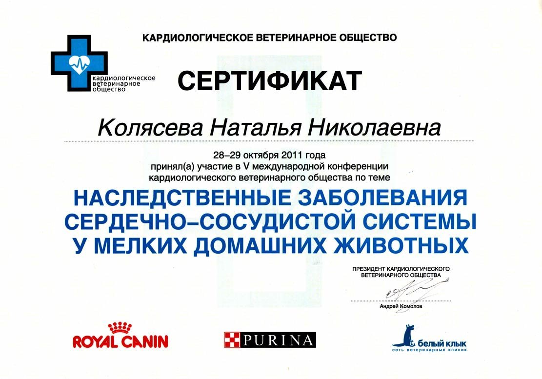 Документ или сертификат