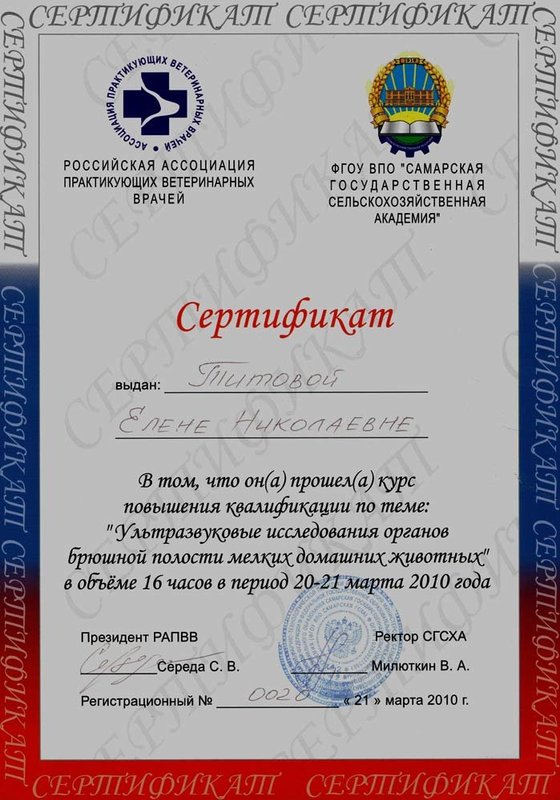 Документ или сертификат