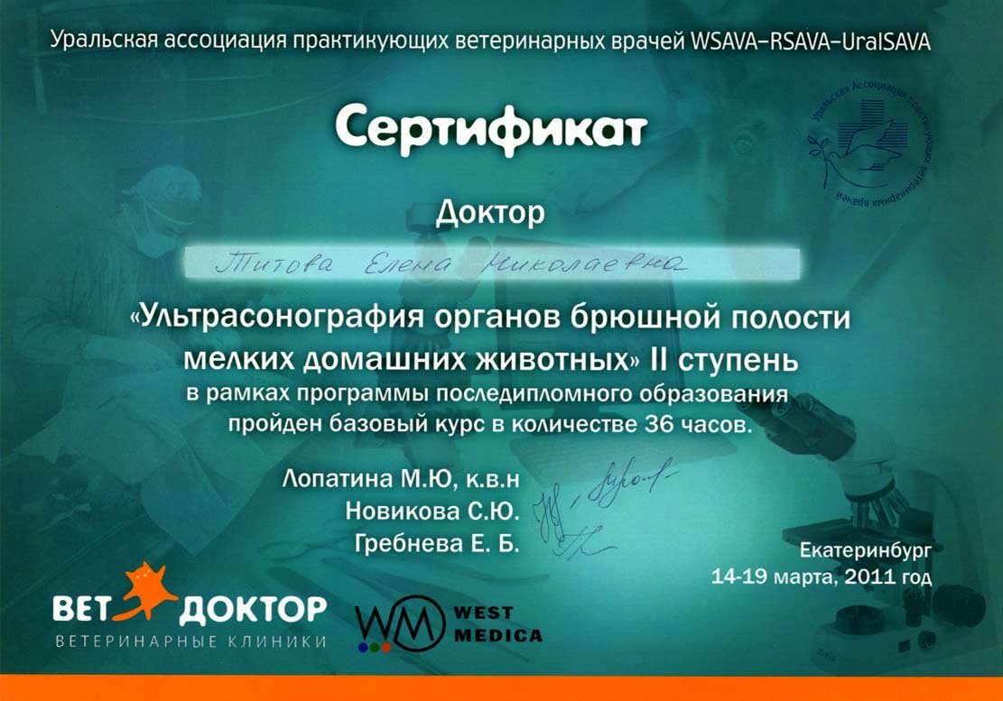 Документ или сертификат
