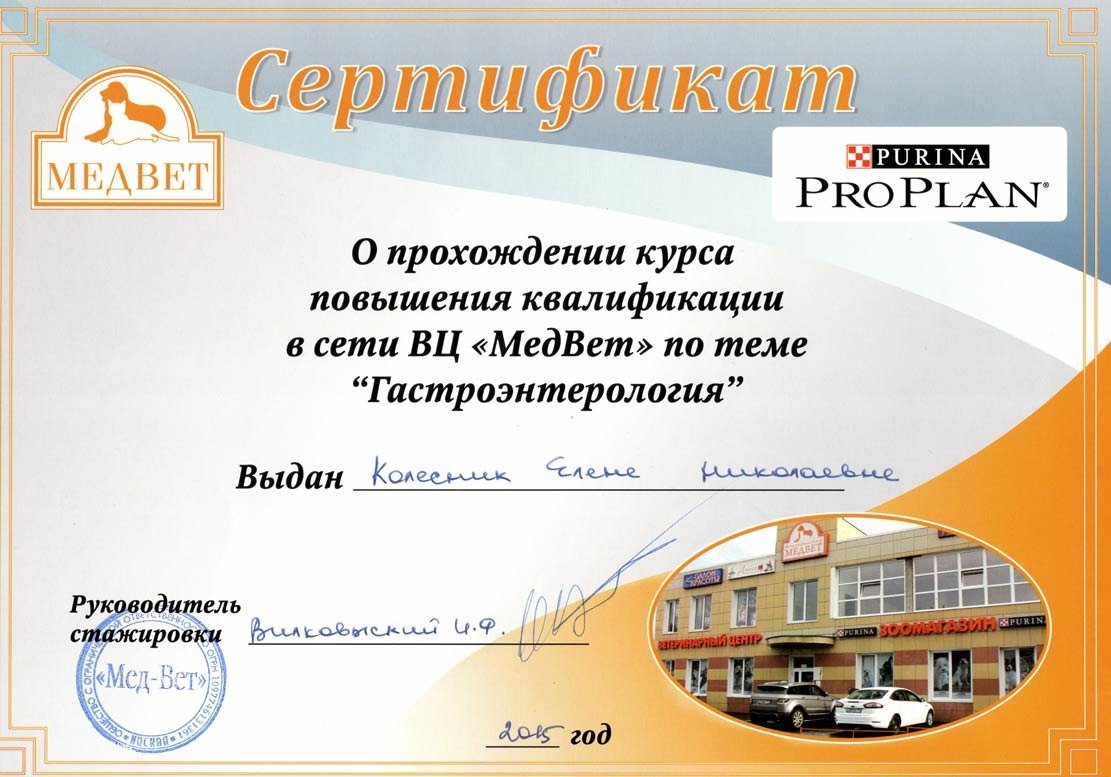 Документ или сертификат