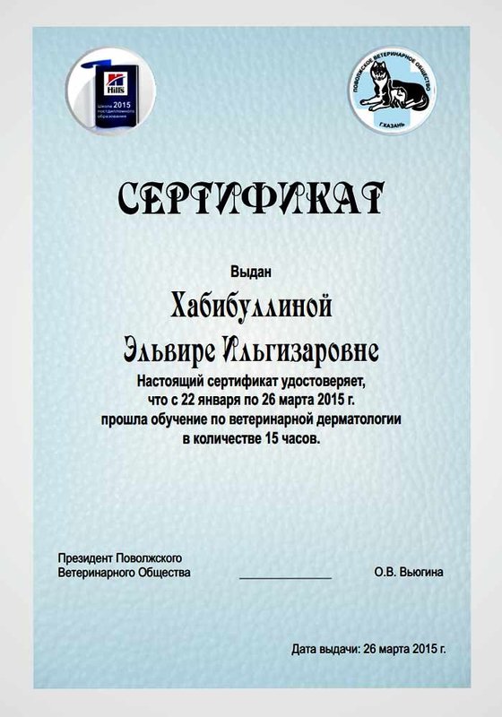 Документ или сертификат