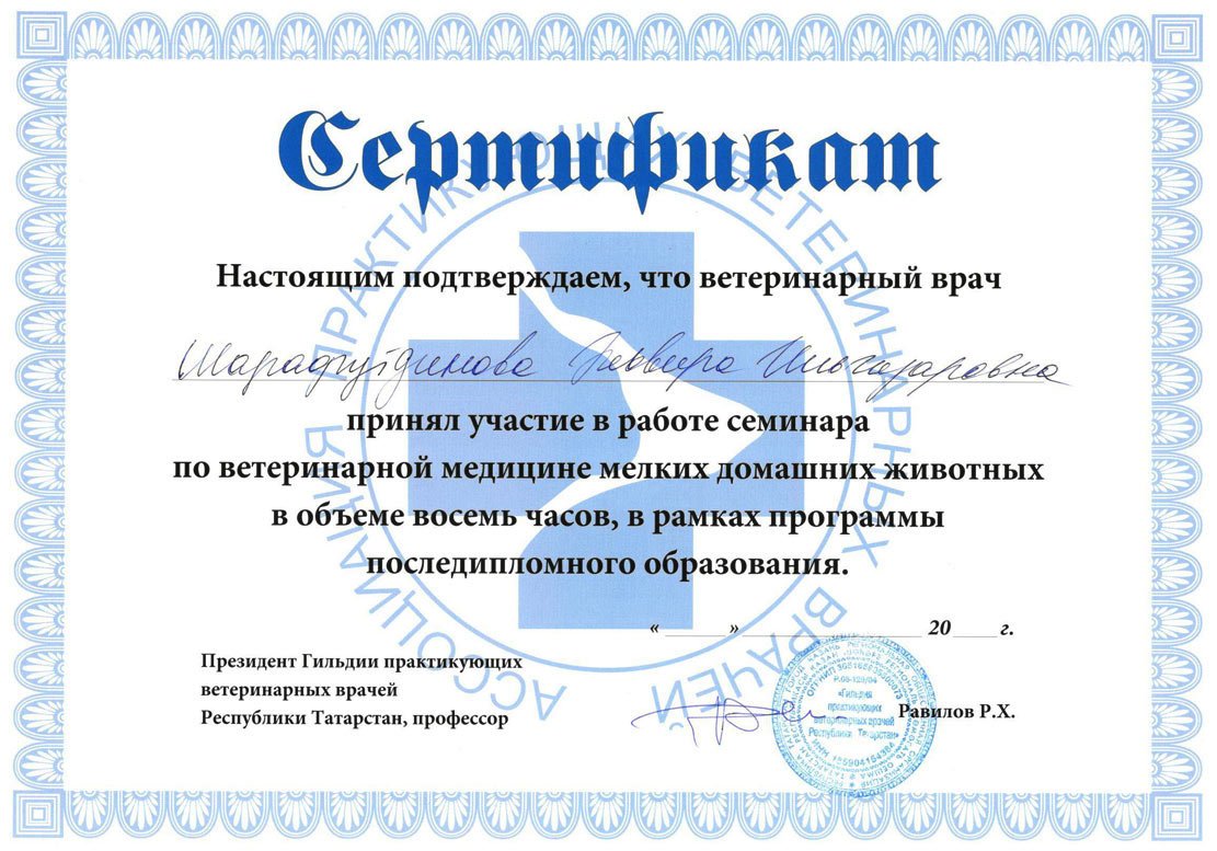 Документ или сертификат