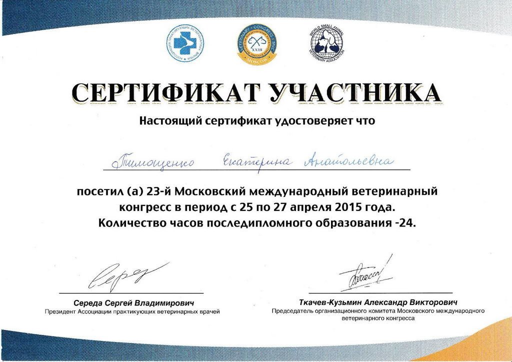 Документ или сертификат