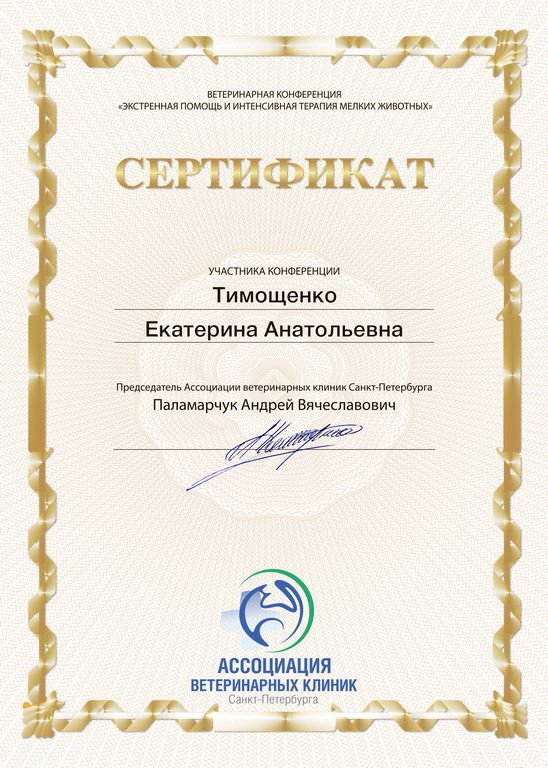 Документ или сертификат