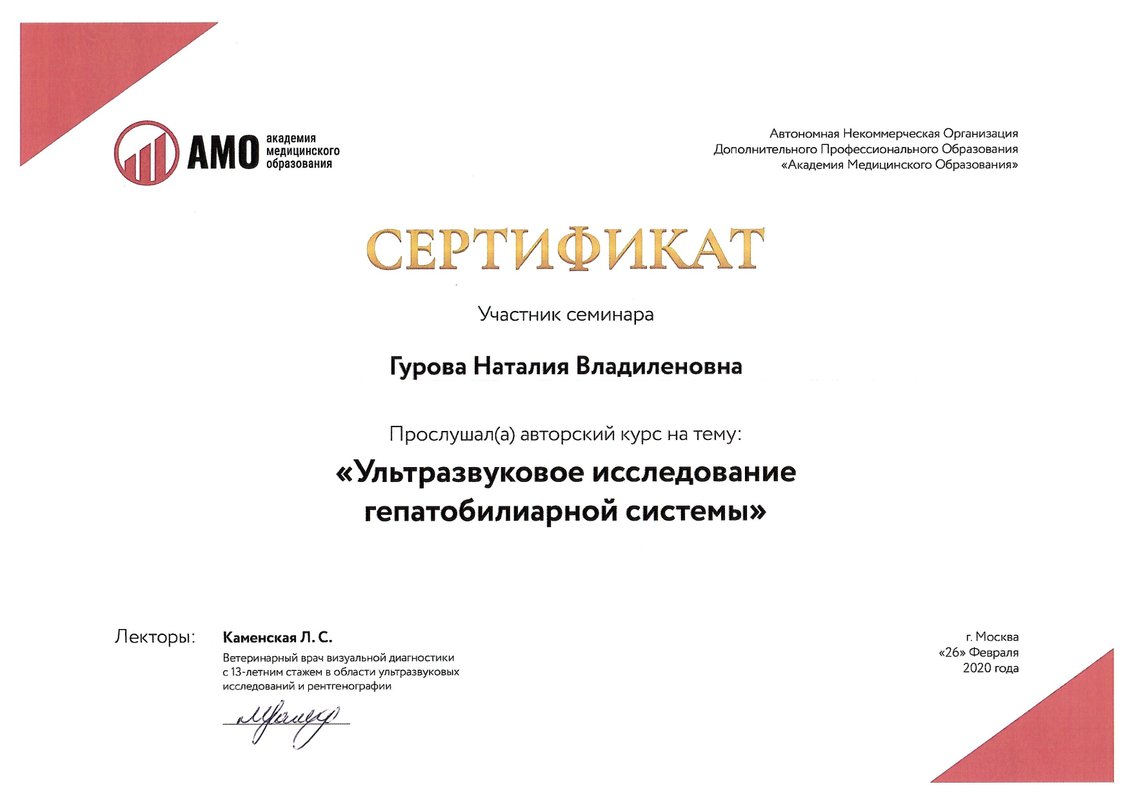 Документ или сертификат