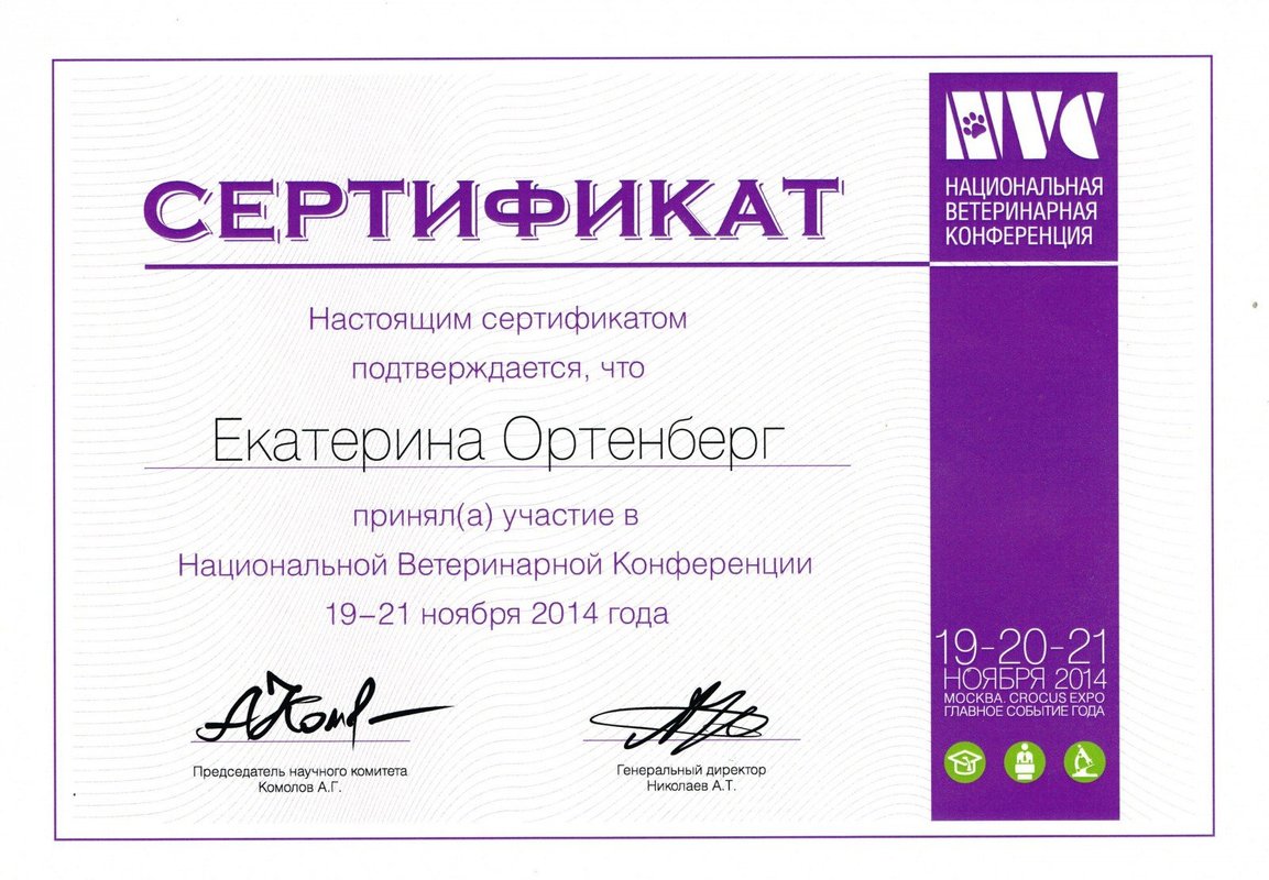 Документ или сертификат