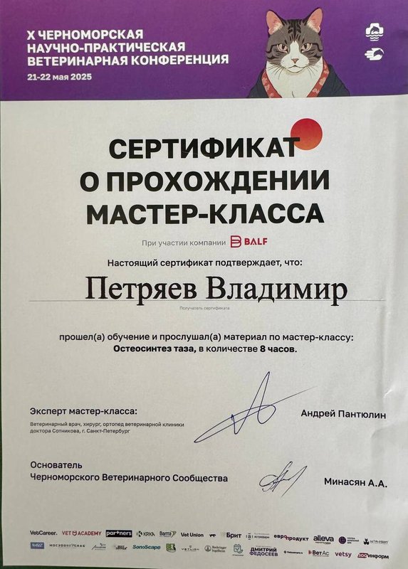 Документ или сертификат