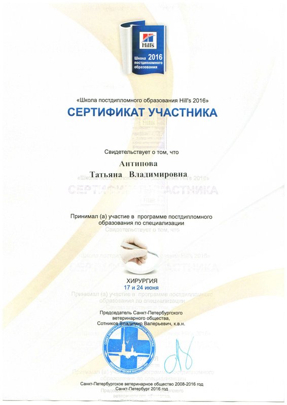 Документ или сертификат