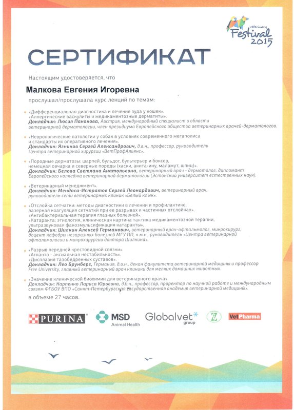 Документ или сертификат