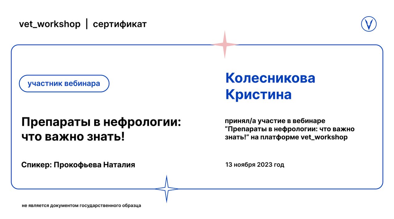 Документ или сертификат