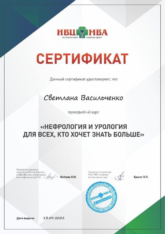 Документ или сертификат