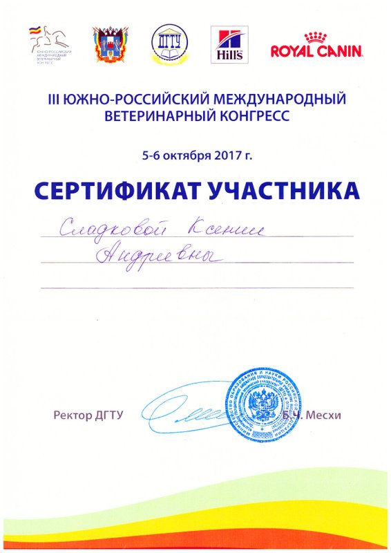 Документ или сертификат