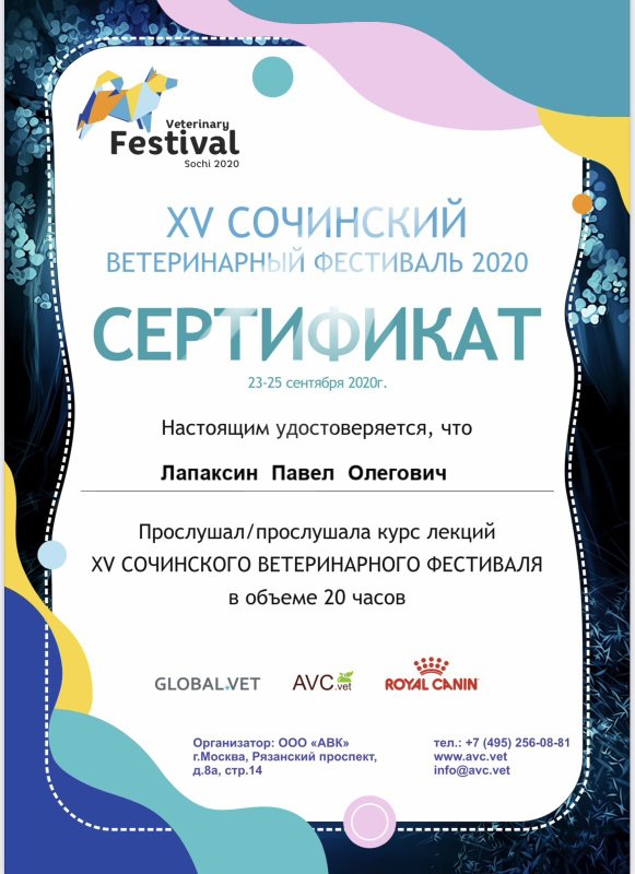 Документ или сертификат