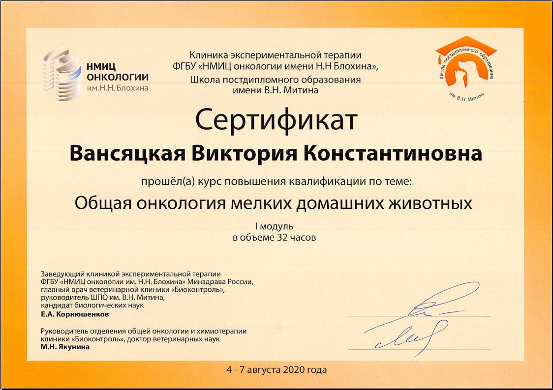 Документ или сертификат