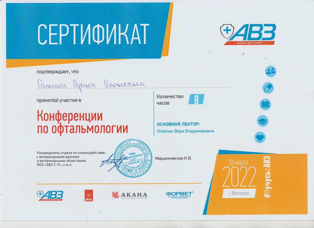 Документ или сертификат