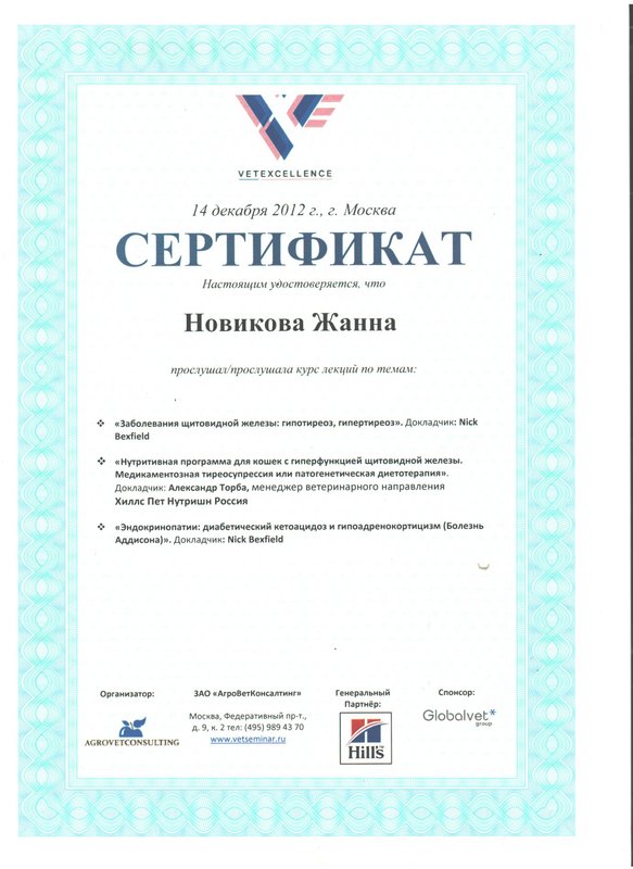 Документ или сертификат