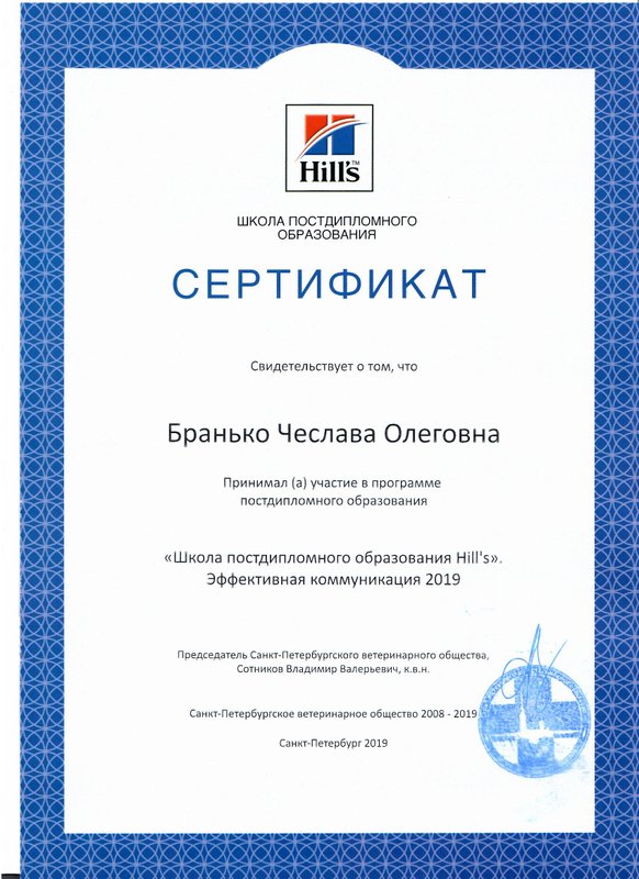Документ или сертификат