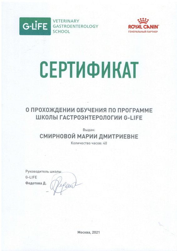 Документ или сертификат