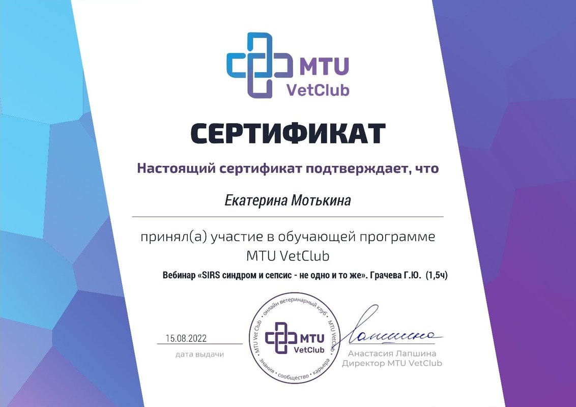Документ или сертификат