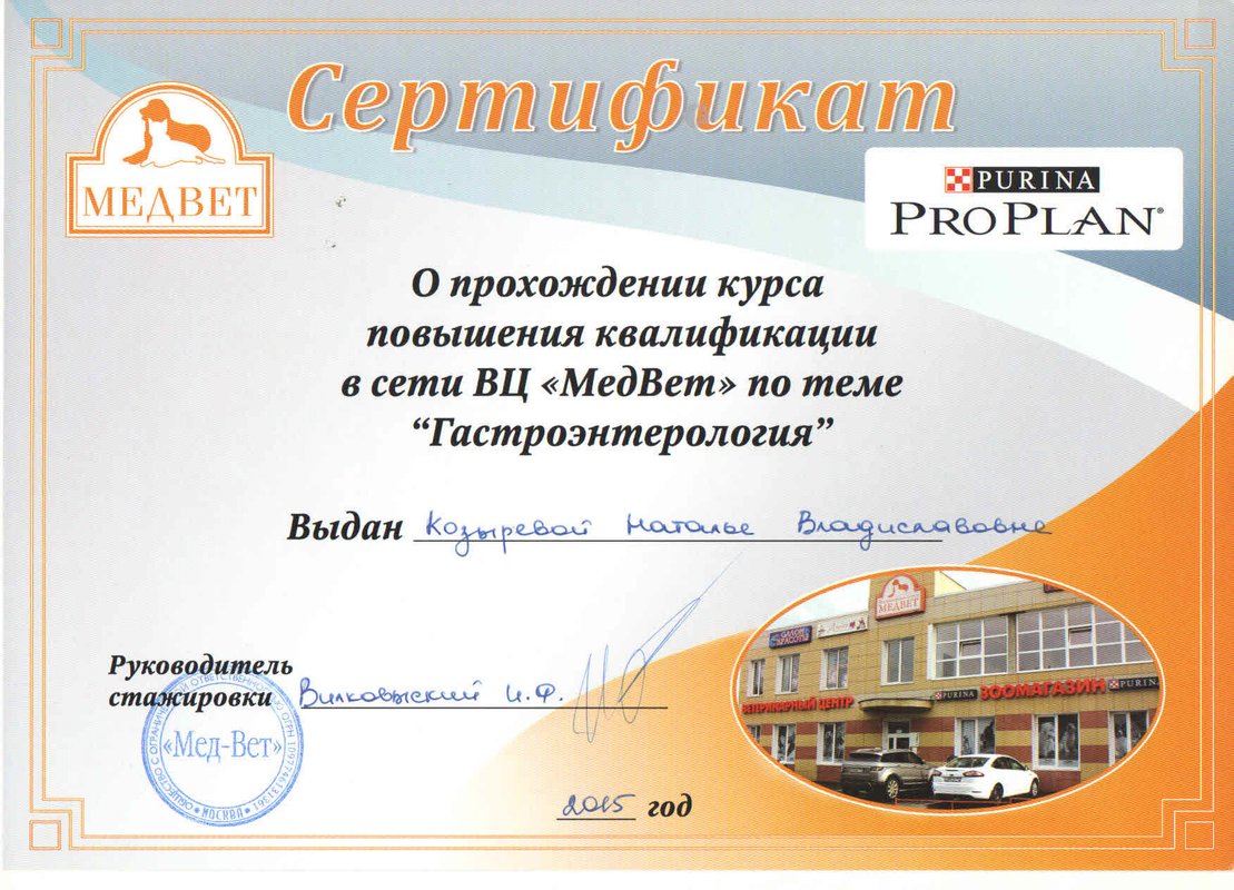 Документ или сертификат