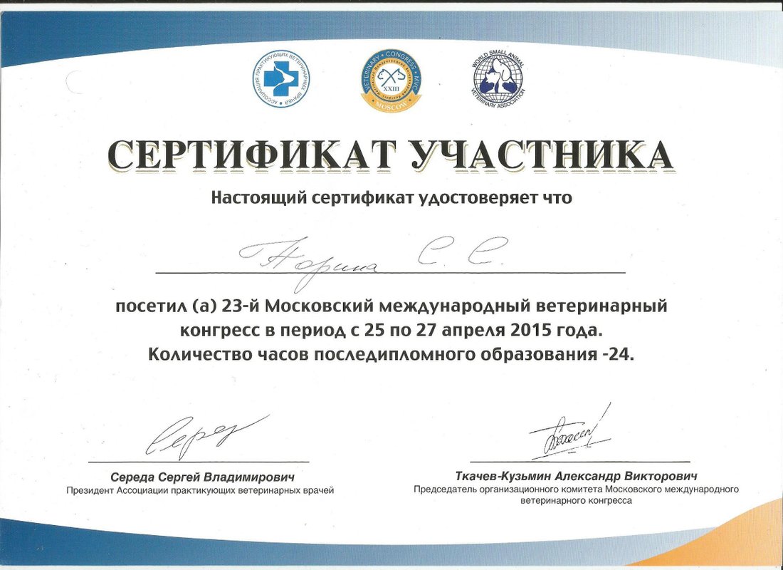 Документ или сертификат