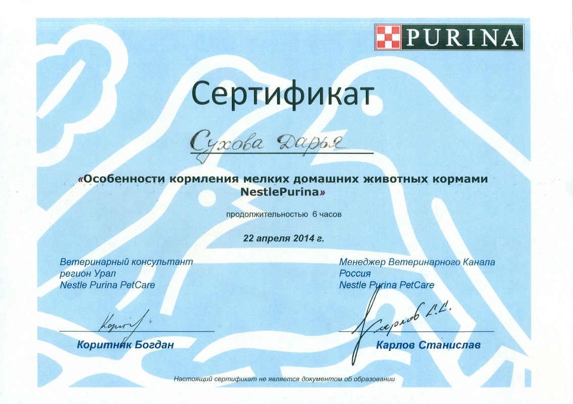 Документ или сертификат