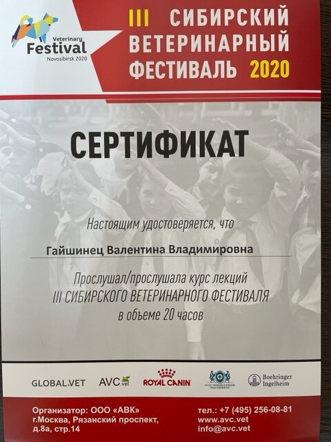 Документ или сертификат