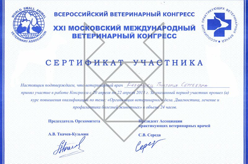 Документ или сертификат