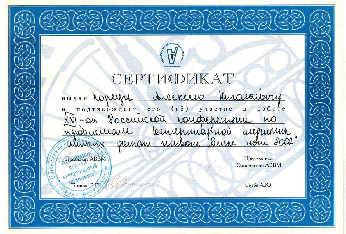 Документ или сертификат