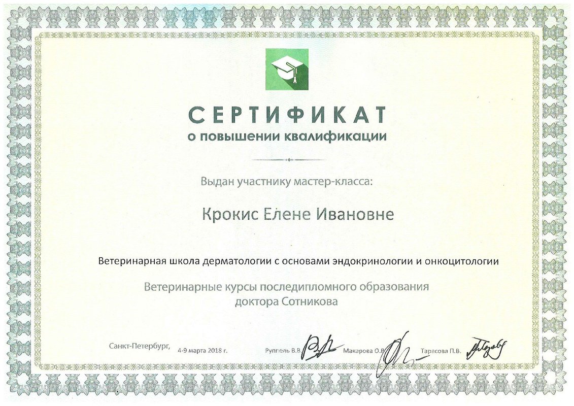 Документ или сертификат