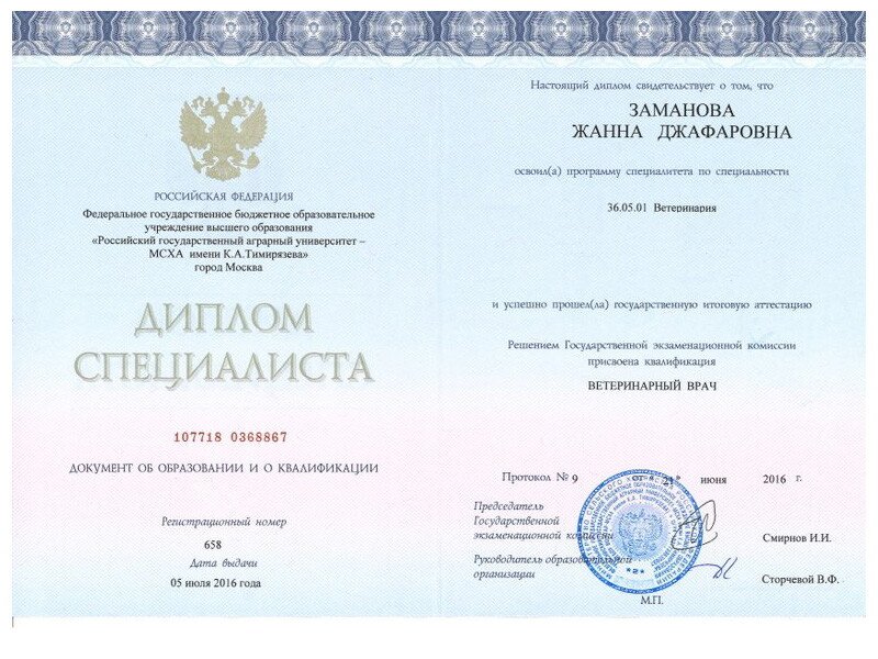 Документ или сертификат