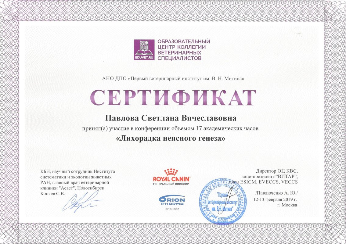 Документ или сертификат