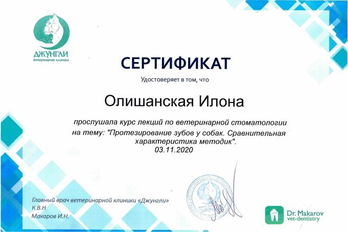 Документ или сертификат
