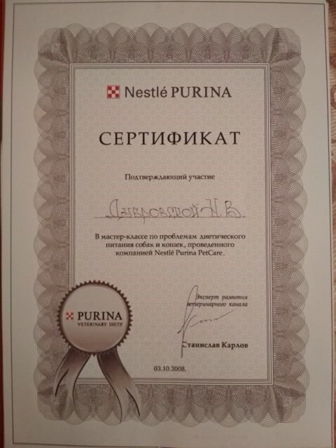 Документ или сертификат