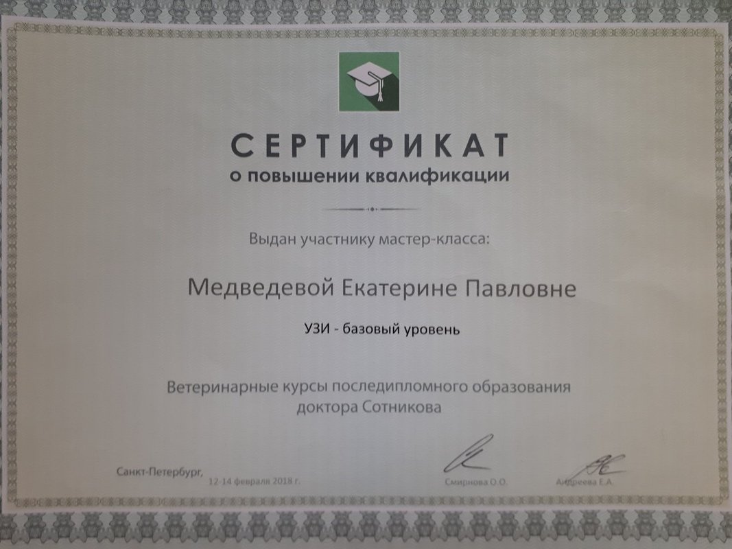 Документ или сертификат