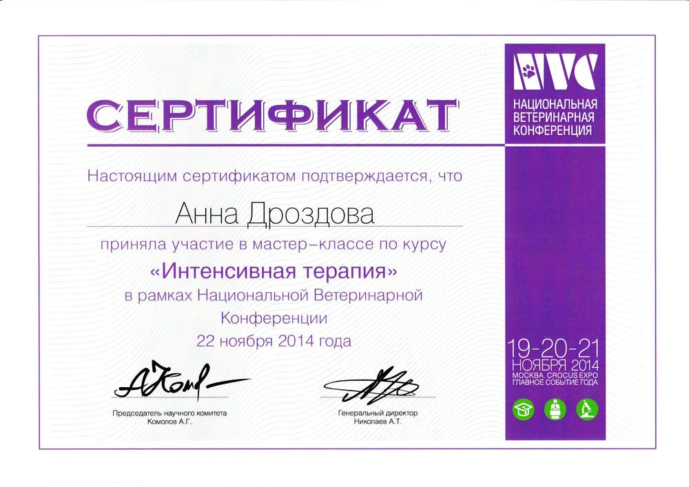 Документ или сертификат