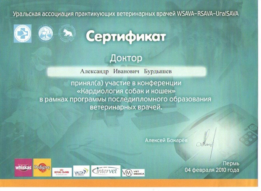 Документ или сертификат