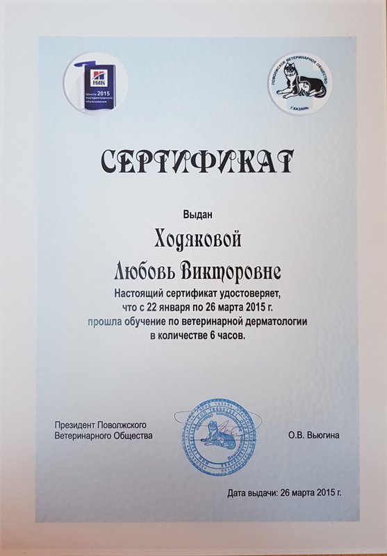 Документ или сертификат