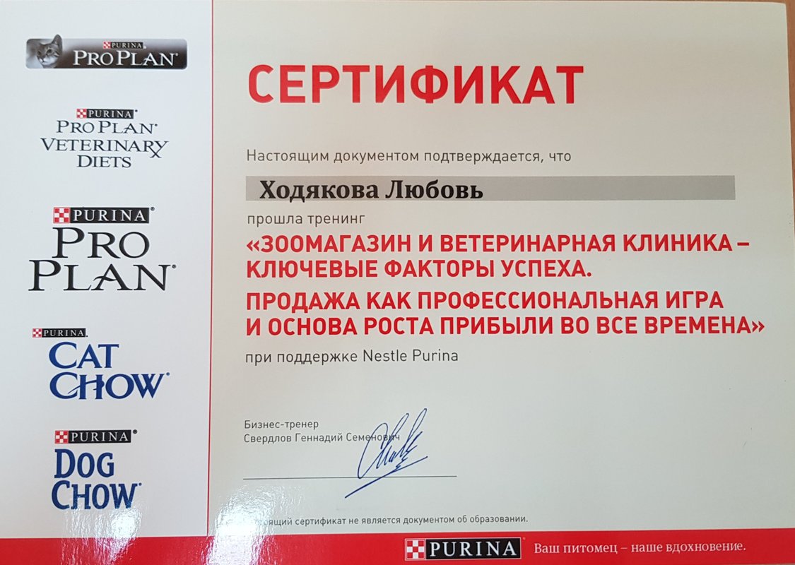 Документ или сертификат
