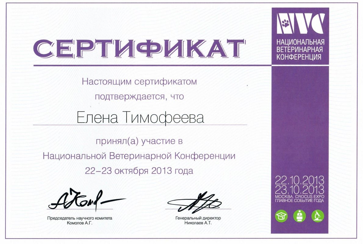 Документ или сертификат