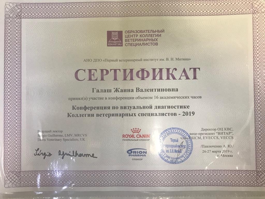 Документ или сертификат