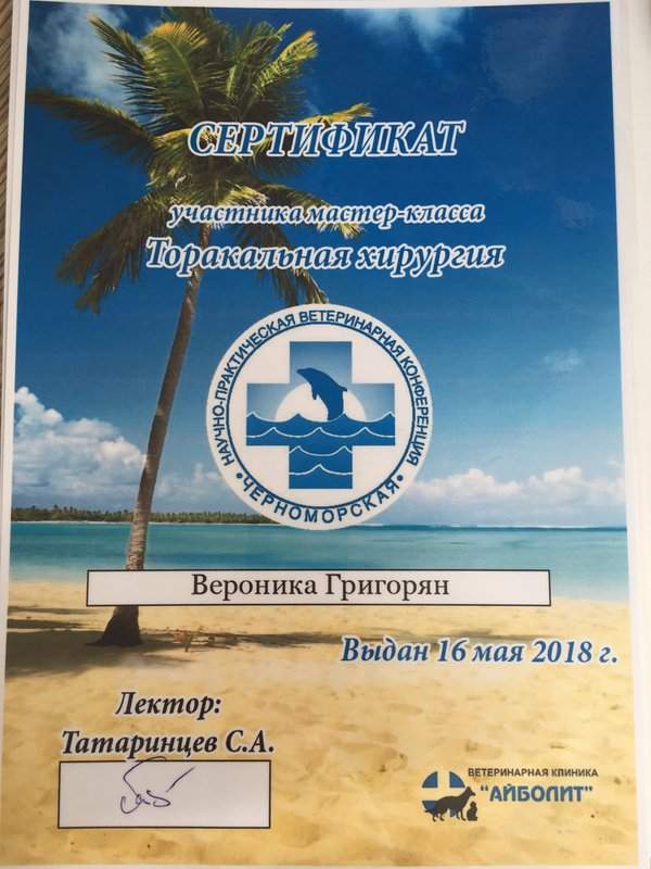 Документ или сертификат