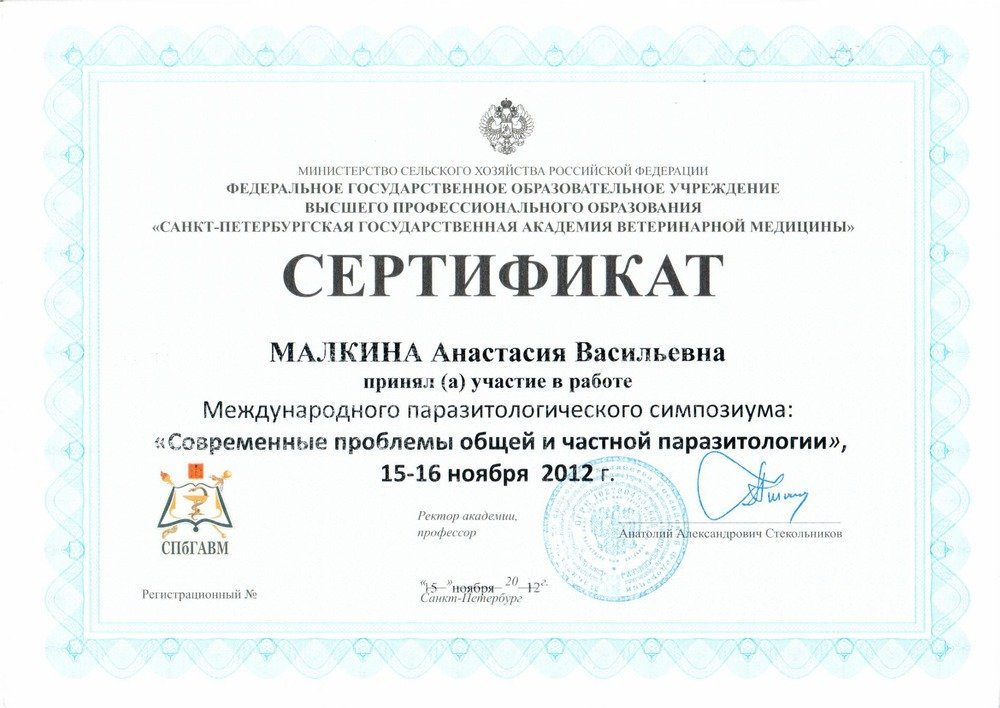 Документ или сертификат
